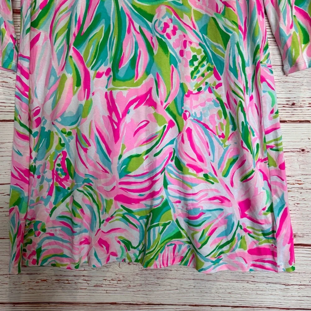 Lilly Pulitzer Ophelia Swing Dress in Multi Croc My World Sz M
